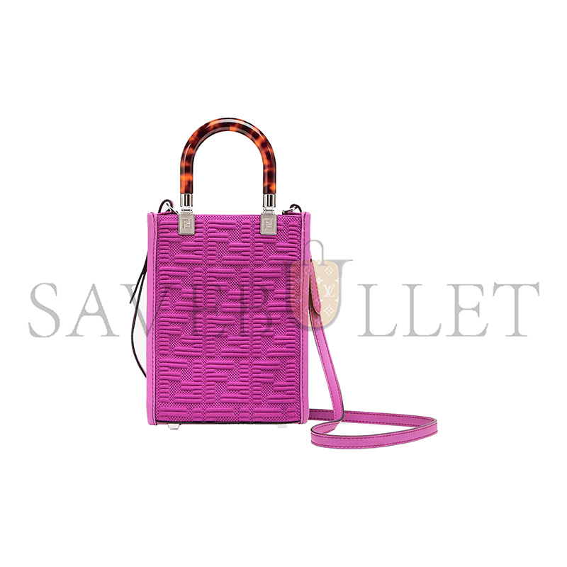F**di mini sunshine shopper tote 8bs051agy0f037t (18*14.5*6cm)